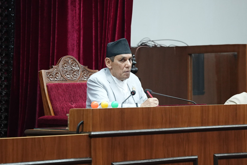 तराई–मधेशको तनावबारे राष्ट्रियसभा अध्यक्षले भने– सामाजिक सद्भाव कायम गराैँ
