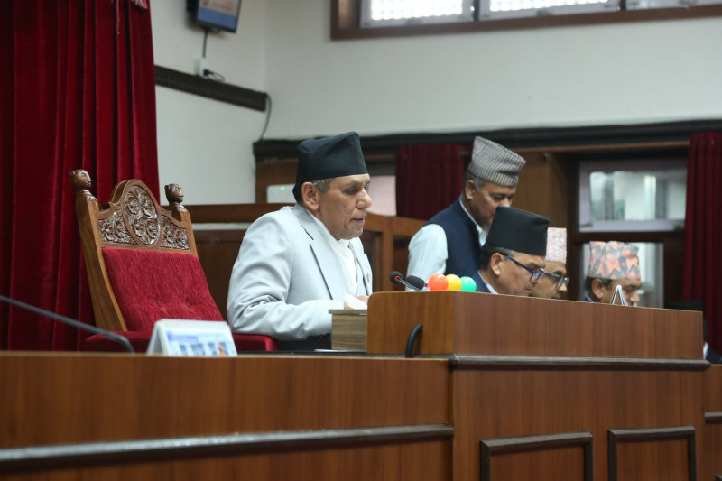 राष्ट्रियसभामा अख्तियारको वार्षिक प्रतिवेदन पेस