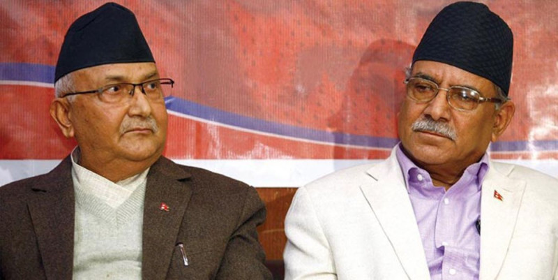 प्रचण्डलाई ओलीको कार्यगत एकताको प्रस्ताव, विद्याको नेतृत्व स्वीकार्न तयार