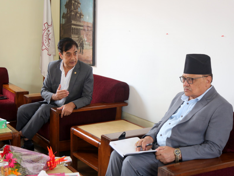 चीनसँगको व्यापार सहजीकरण गर्न चीनका लागि नवनियुक्त राजदूतसँग चेम्बरको आग्रह