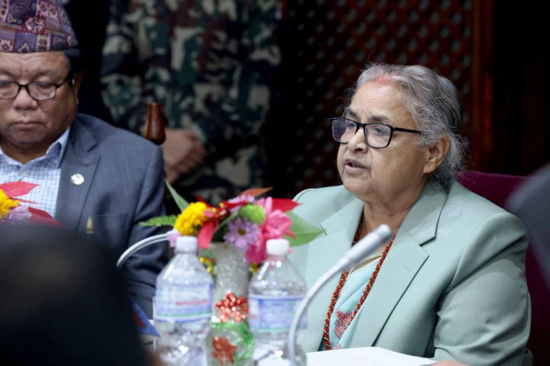 सामाजिक सुरक्षामा सबै क्षेत्रको अनिवार्य आबद्धताको वातावरण बनाउन पहल गर्छु : प्रधानमन्त्री कार्की