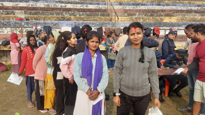 आमाहरूको निर्वाचन प्रहरी बन्ने रहर