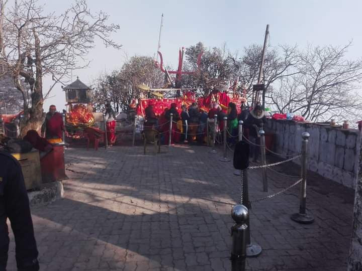 पाथीभरा मन्दिरमा पूजापाठ गर्न रोक