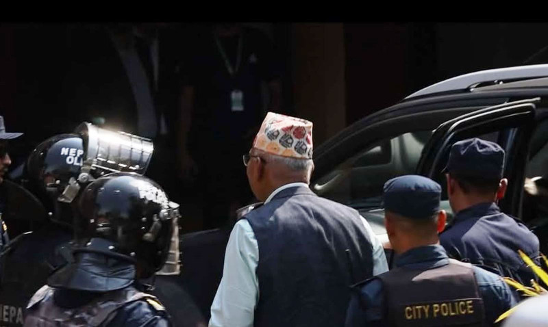 विशेष अदालतमा विष्णु पाैडेल