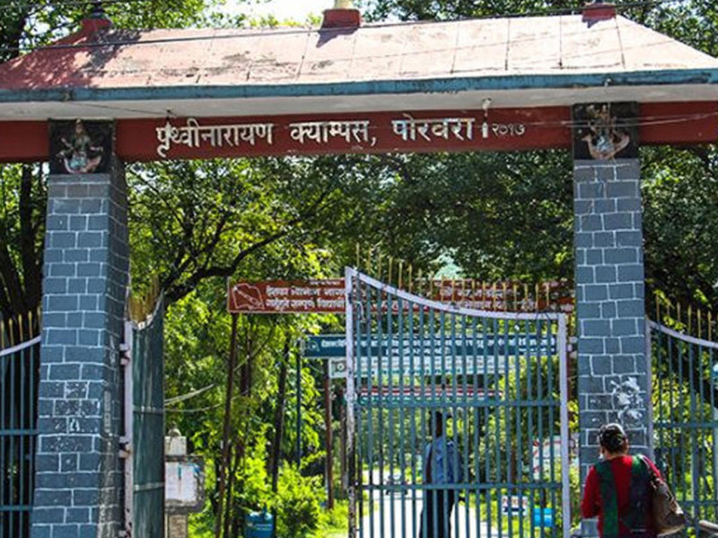 चुनाव गराउन नसक्ने भन्दै पृथ्वीनारायण क्याम्पसमा निर्वाचन समितिले उठायो हात