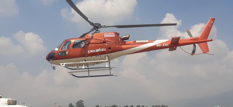 खराब मौसमका कारण गोसाइँकुण्ड उडेका तीनवटा हेलिकोप्टर अवतरण नगरी काठमाडौं फर्किए