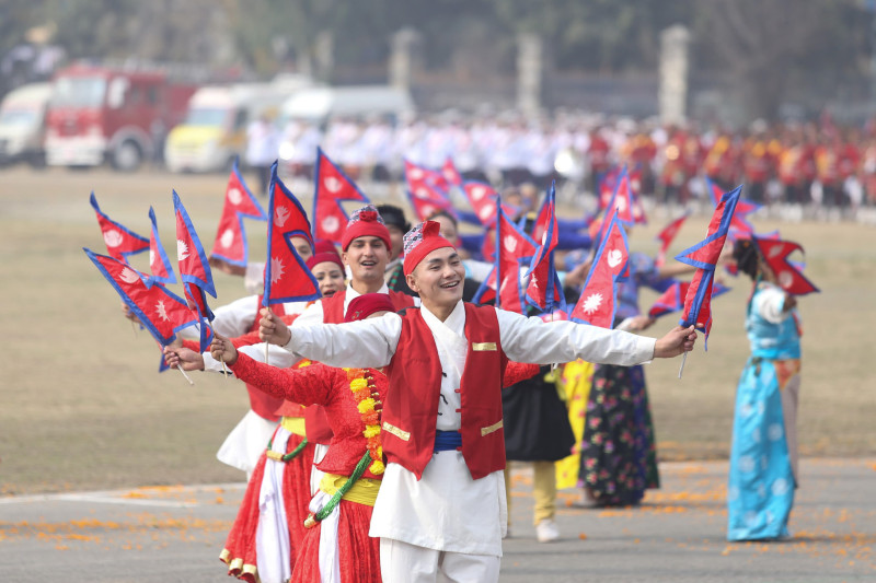 तस्वीरमा प्रजातन्त्र दिवस