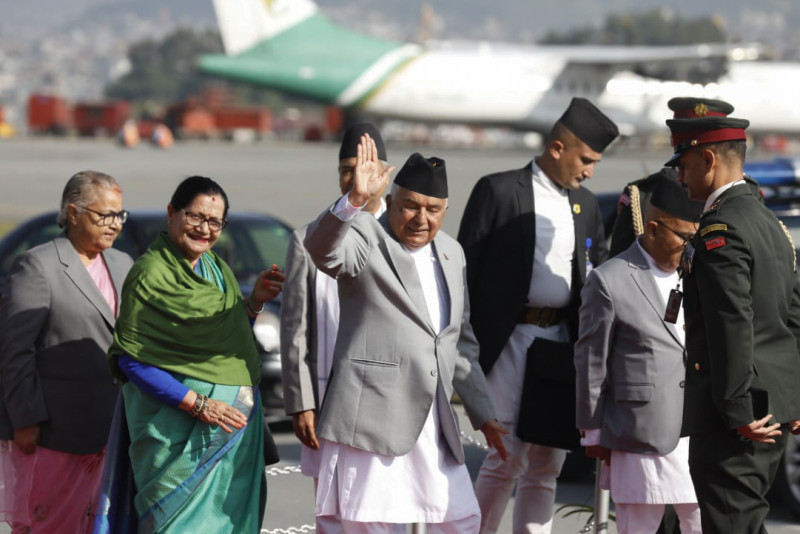 ३० वर्षपछि हुन लागेको विश्वशिखर सम्मेलनमा सहभागी हुन राष्ट्रपति पौडेल कतार प्रस्थान