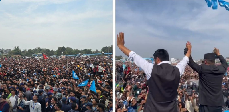 रवि र बालेनले डोटेलीमा बोलेर धनगढीबाट दिन खोजेको सन्देश– सुदूरपश्चिम अरुले बनाएनन्, हामी बनाउँछौँ
