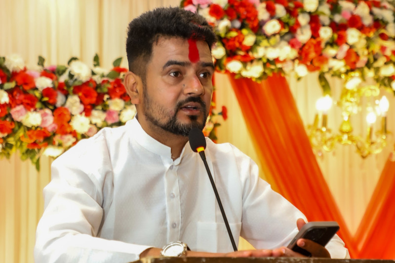 भक्तपुर-२ मा रास्वपा उम्मेदवार खत्री अगाडि