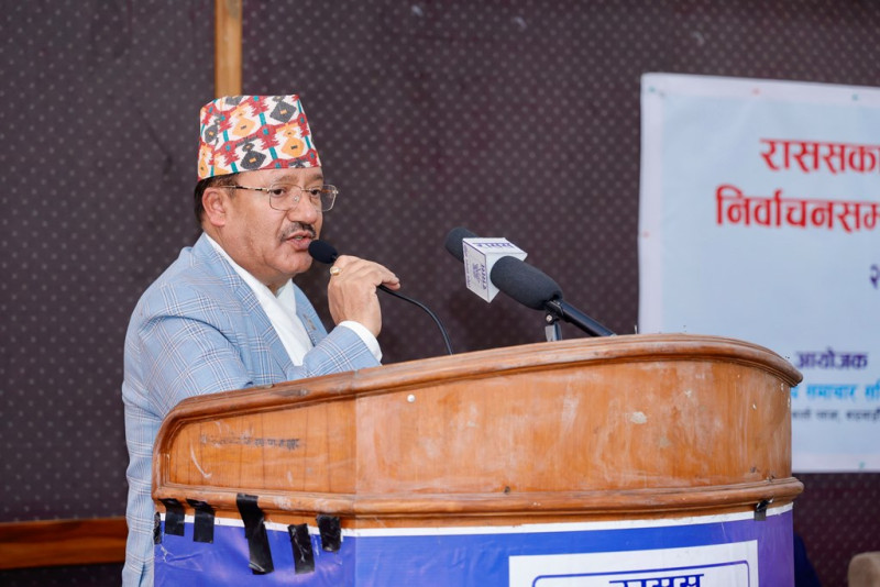‘मुलुकलाई लयमा फर्काउने एक मात्र माध्यम चुनाव’