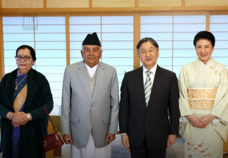 राष्ट्रपति पाैडेलसँगको भेटमा जापानका सम्राटले सम्झिए पोखरामा खानेपानीका लागि महिलाले गाग्री थापेको दृश्य