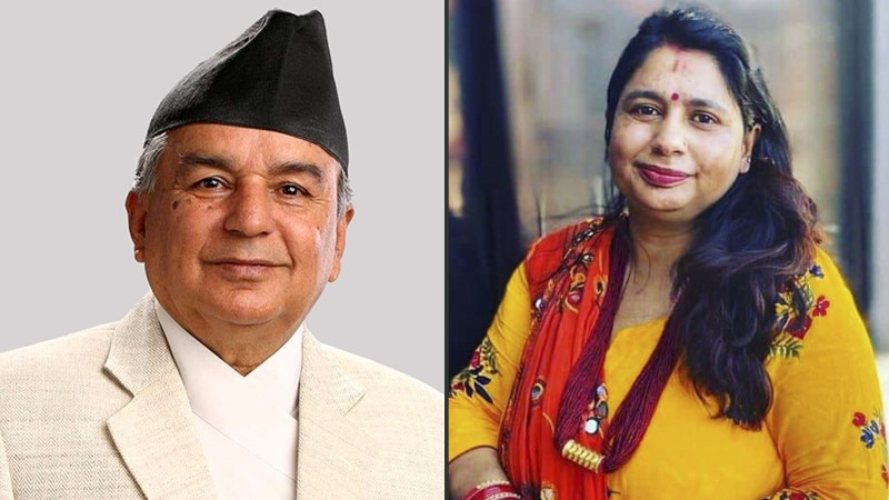 विवादपछि राष्ट्रपतिकी छोरी संज्ञाले समानुपातिक सूचीबाट फिर्ता लिइन् नाम