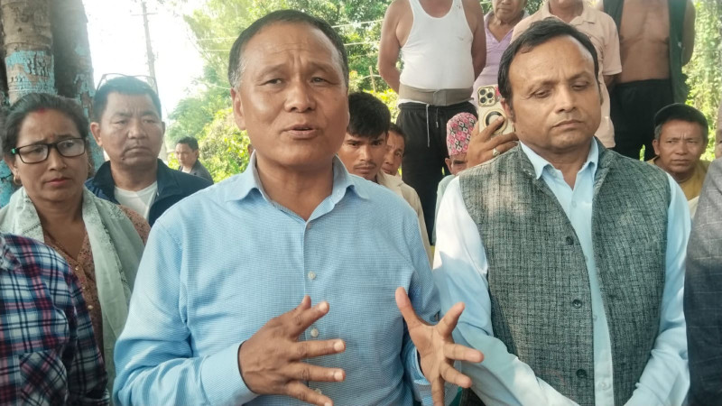 सुकुम्बासी समस्याको दीर्घकालीन समाधान आवश्यक छ : अध्यक्ष घिसिङ
