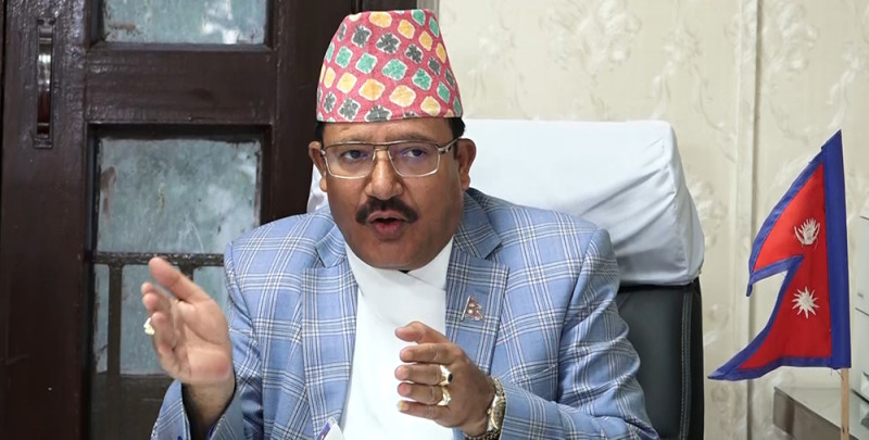 'हेलिकोप्टर प्रयोग गर्न दिइनस् भने देखाइदिन्छु भन्दै आएको म्यासेज मसँग छ'