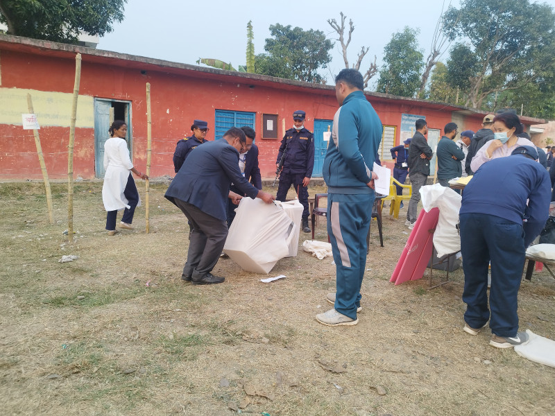 ६० प्रतिशत मत खसेको निर्वाचन आयोगको प्रारम्भिक अनुमान