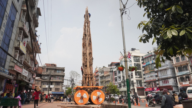 रातो मच्छिन्द्रनाथको रथारोहण शनिबार