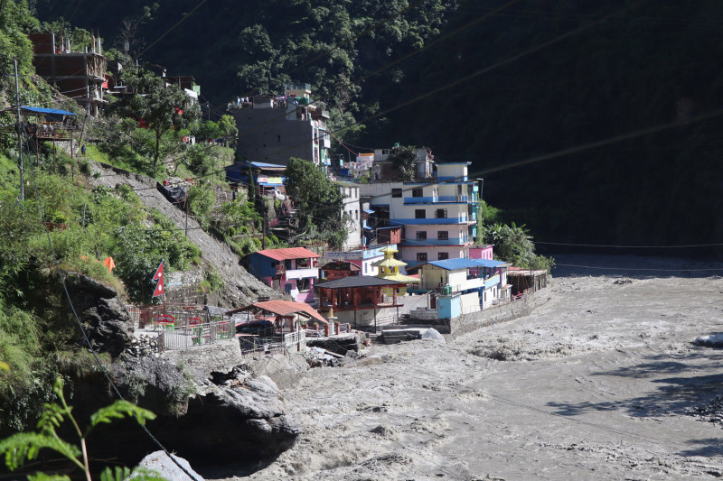 बाढीपहिरोले बेनीमा करोडौँको क्षति, सडक मर्मतलाई मात्रै ३० करोड लाग्ने