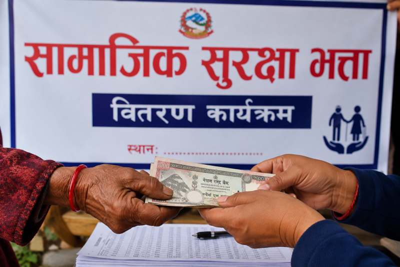 घरदैलोमा सामाजिक सुरक्षा भत्ता, बैंक धाउनुपर्ने बाध्यता हट्यो