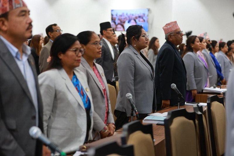 मंगलबारको बैठकमा पनि प्रतिपक्षी दलले गरे विरोध