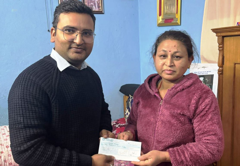 टाटा गुरु सुभाष शर्माको उपचारमा सिप्रदी अटो पार्ट्सको आर्थिक सहयोग