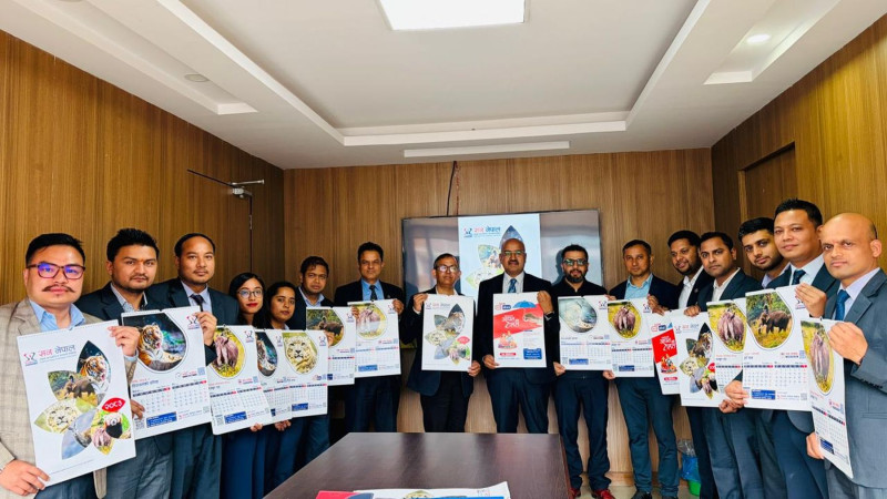 सन नेपाल लाइफले गर्‍यो २०८३ सालको क्यालेन्डर लोकार्पण