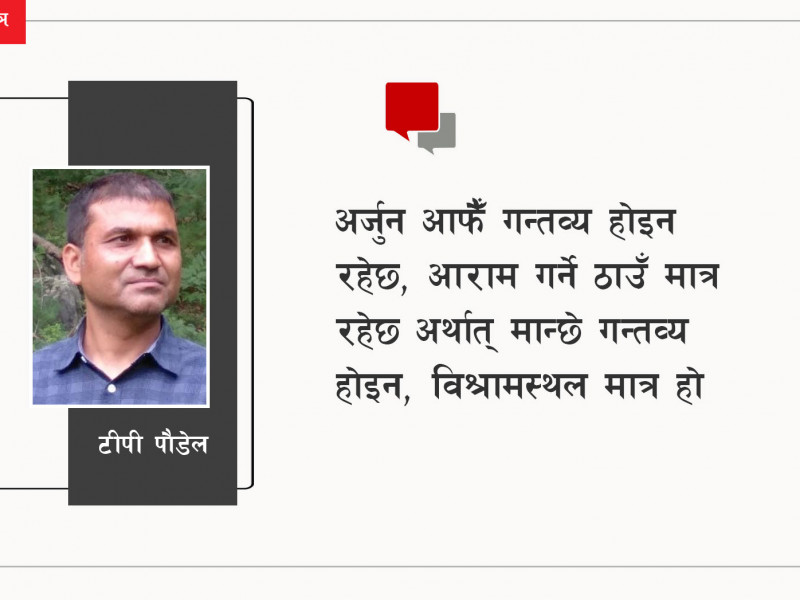 गीताकाे प्रथम अध्यायले विषाद दर्शनबारे के भन्छ ?