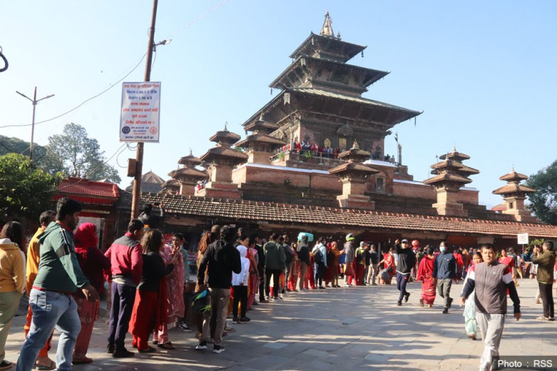 तलेजु भवानी मन्दिर मंगलबार सर्वसाधारणका लागि खुला हुने