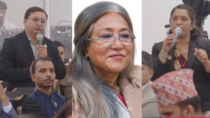 कोट खोलेर राजनीतिमा आउन सपना प्रधान मल्ललाई रास्वपा सांसदको चुनाैती, के हो विवाद ?