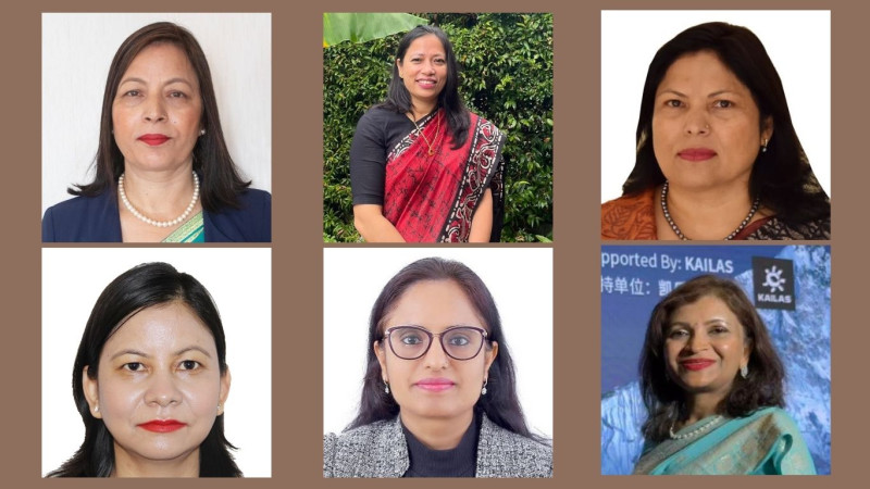 नेपालको कूटनीतिक मोर्चा हाँकिरहेका ६ महिला