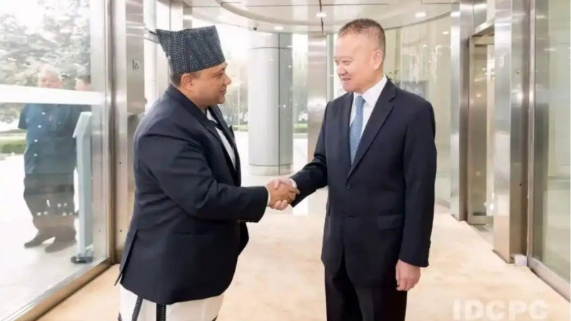 सीपीसी विदेश विभाग प्रमुख लिउसँगको भेटमा परराष्ट्रमन्त्रीले दोहोर्‍याए एक चीन नीतिप्रतिको प्रतिबद्धता