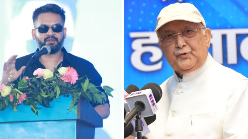 चितवनको स्पष्टीकरणले पुगेन, बालेनसँग सदनमै खण्डन खोज्दै ओली