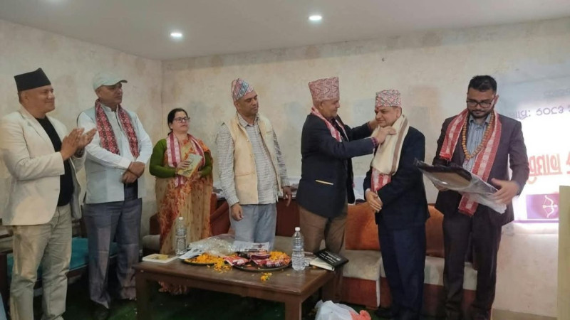 सम्पादक, समालोचक एवम् कवि सुभाषचन्द्र भण्डारी सम्मानित
