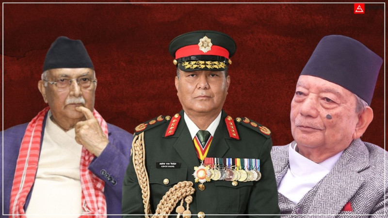 मानवअधिकार आयोगका अध्यक्ष मगर र ओलीबीच प्रधानसेनापति सिग्देलले गराएका थिए फोन संवाद