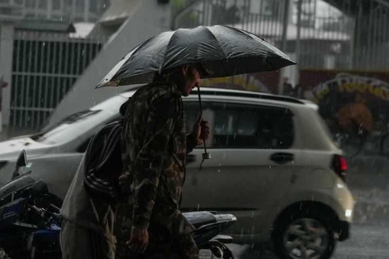 बागमती, गण्डकी र कर्णाली प्रदेशका केही स्थानमा भारी वर्षाको सम्भावना