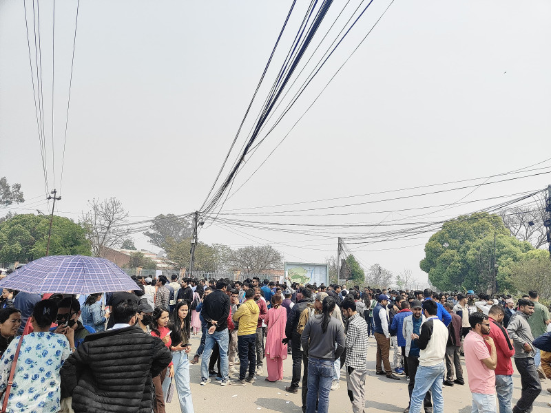 त्रिवि केन्द्रीय क्याम्पसमा अहिलेसम्म खस्याे ८७५ मत, यस्तो छ माहौल (तस्वीरहरू)
