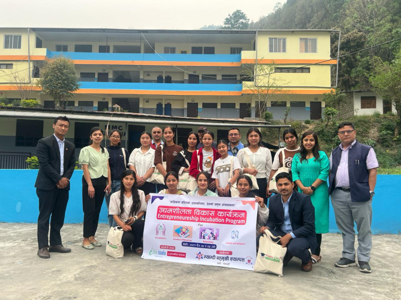 प्रभु बैंक र आइडिया स्टुडियोको सहकार्यमा म्याग्दीमा ‘प्रभु आइडिया प्लस’ कार्यक्रम सम्पन्न