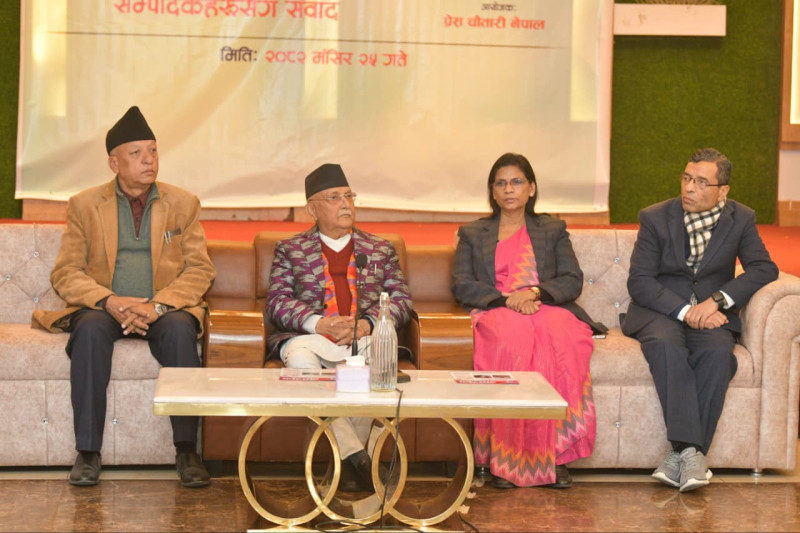 राज्यसंयन्त्र सम्पूर्ण रूपले सेक्युरिटीको भर पर्दा कमजोरी भयो : ओली