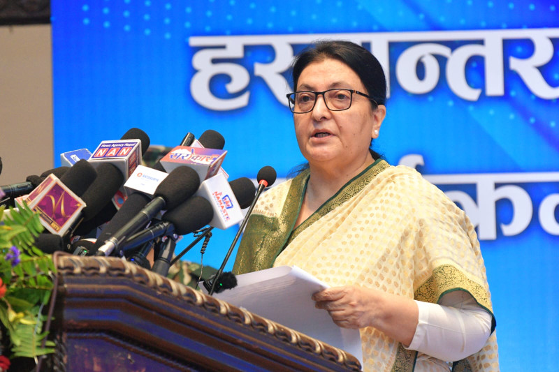जबजले कम्युनिस्टमाथि लाग्ने आरोपलाई खारेज गरिदियो : विद्या भण्डारी