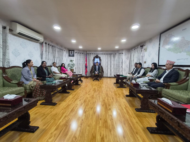 सभामुख अर्यालसँग प्रमुख सचेतक र सचेतकहरूको छलफल सुरु [तस्वीरहरू]