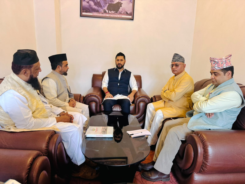 सामाजिक सद्भाव कायम गराउन धार्मिक अगुवासँग रवि लामिछानेको संयुक्त संवाद