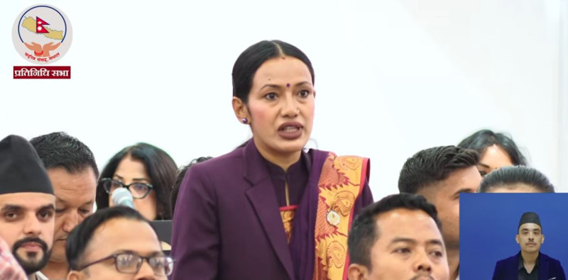 बोल्न नपाएपछि आशिका आक्रोशित, सभामुखले भने– समय नपाएपछि एकोहोरो बोल्ने होइन