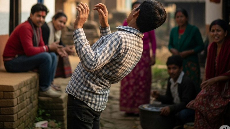 मेलाको तयारी चल्दै थियो, राष्ट्रिय झण्डा सिउरिने हुँदा करेन्ट लागेर मृत्यु