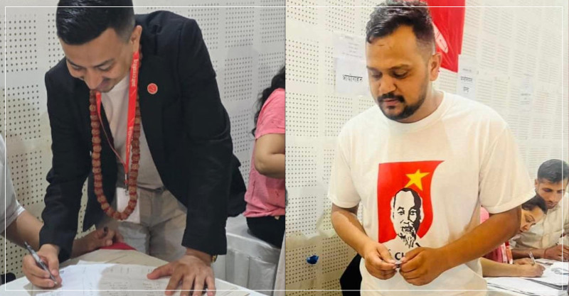 नेताहरूले रोक्दारोक्दै एमाले अखिलमा नेतृत्व छान्न चुनाव हुँदै, पौडेल र कडरिया मैदानमा