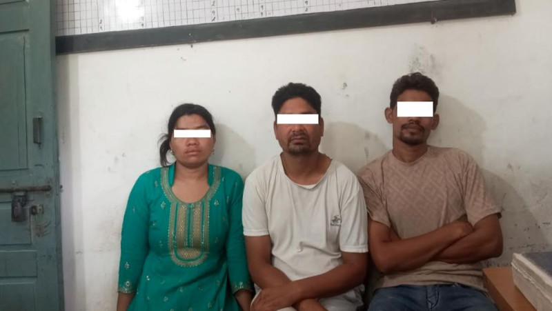कैलालीमा पौने तीन किलो अफिमसहित तीन जना पक्राउ
