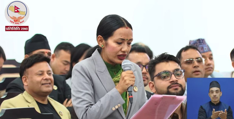 गणेश नेपालीको मृत्युपछि संसदमा आशिका तामाङले के भनिन्  ?