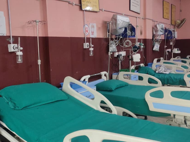 कोसीमा ६१ शय्याको कोभिड अस्पताल सञ्चालनमा, पहिलो दिन राखियो जटिल लक्षणका तीन संक्रमित