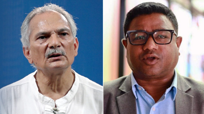 सन्तोषलाई बाबुरामको दुईबुँदे झटारो, भने– किर्ते र ठग