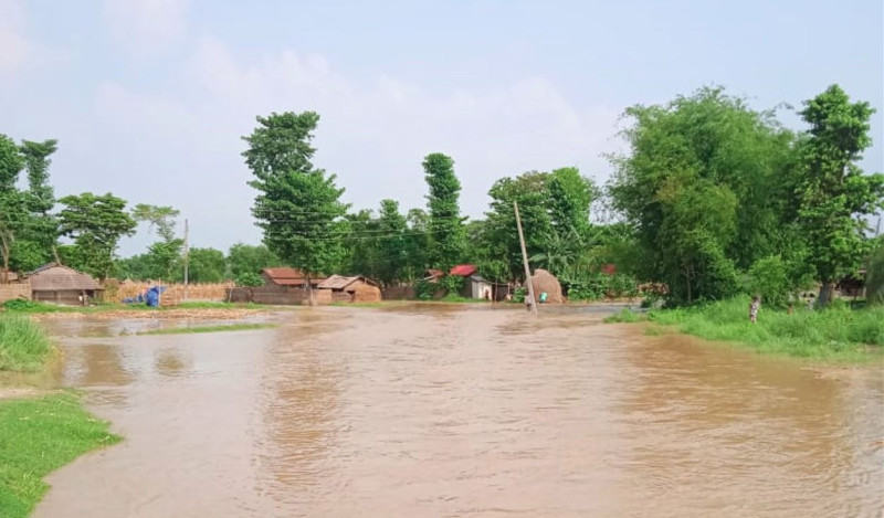 मनसुन भित्रिएलगत्तै बढ्यो वर्षा र बाढीपहिरो जोखिम