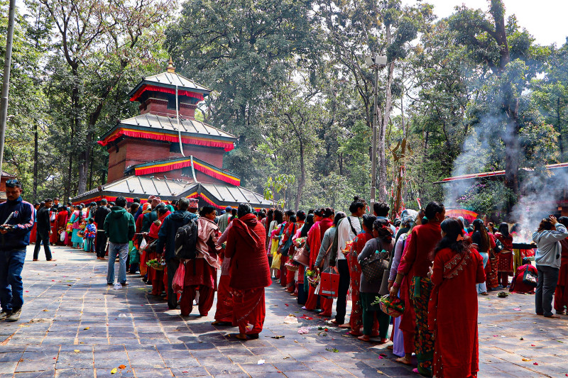 बागलुङ कालिकामा चैतेदसैँमा ३७ लाख भेटी सङ्कलन